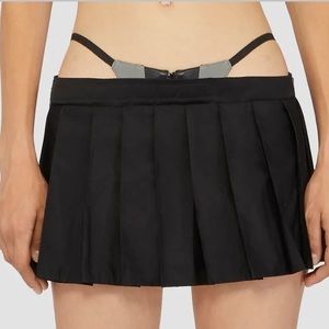 NAMILIA Micro pleated Thong skirt XS tactical rare